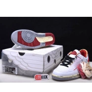 Off-White Low White Red Jordan Retro 2 DJ4375-106 SP 0805